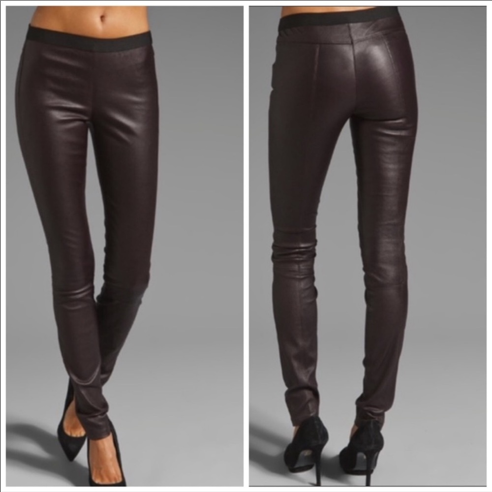 Theory Leather Pants